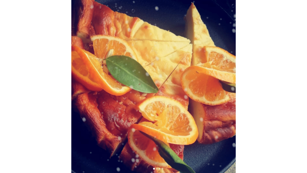 Sernik z pomarańczą