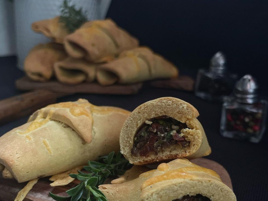 Rogaliki z grzybowym farszem